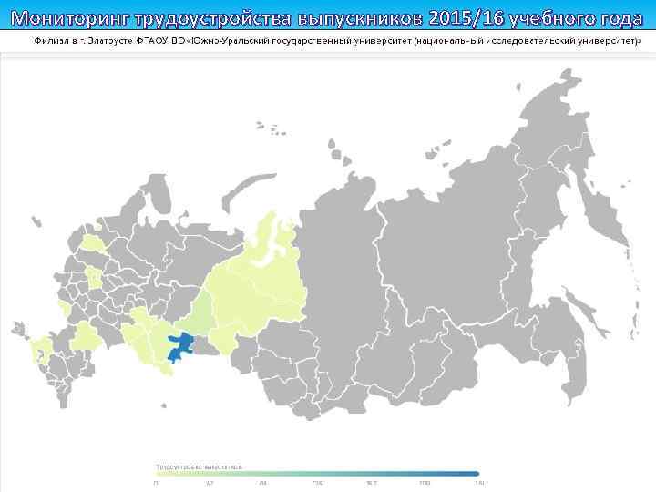 Мониторинг трудоустройства выпускников 2015/16 учебного года 