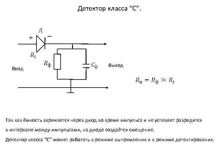 Детектор на диоде
