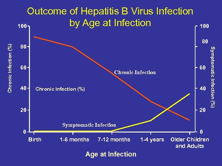 80 80 60 40 100 Chronic Infection 60 40 Chronic Infection (%) 20 20