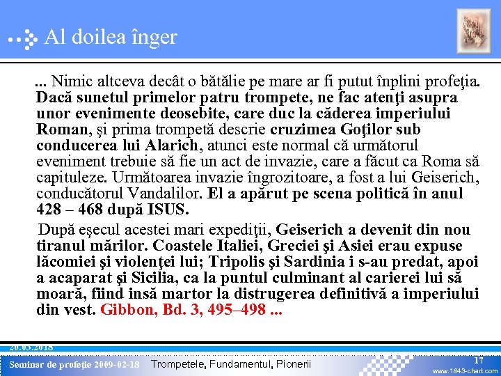 Al doilea înger. . . Nimic altceva decât o bătălie pe mare ar fi