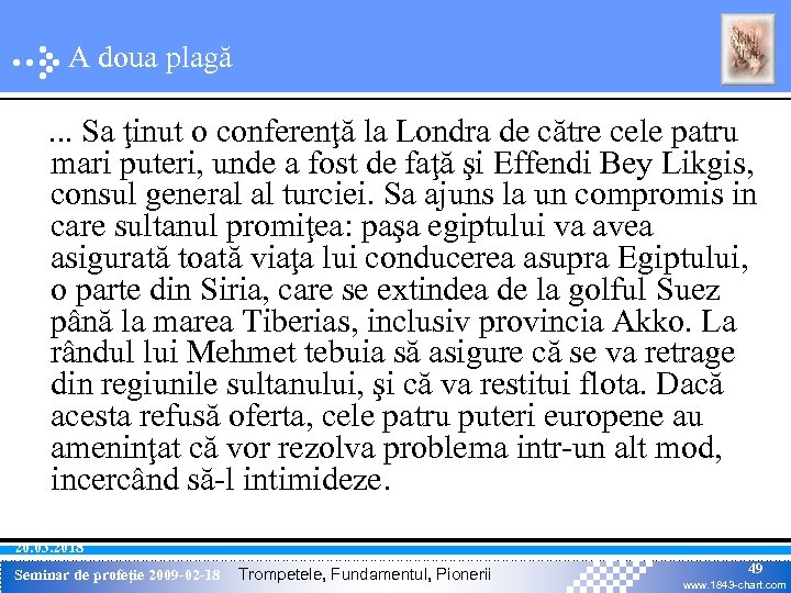 A doua plagă . . . Sa ţinut o conferenţă la Londra de către