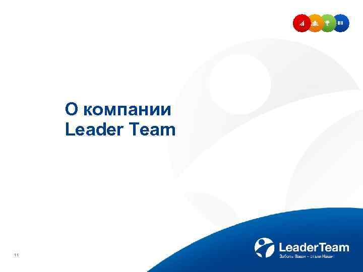 О компании Leader Team 11 