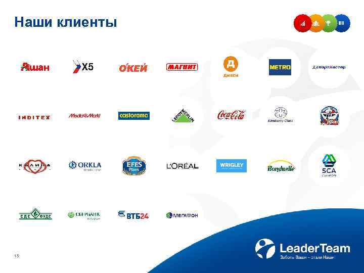 Наши клиенты 15 