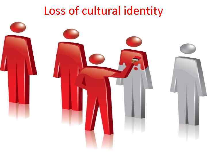 Loss of cultural identity 