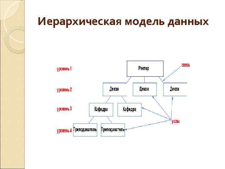 Иерархическая модель данных 