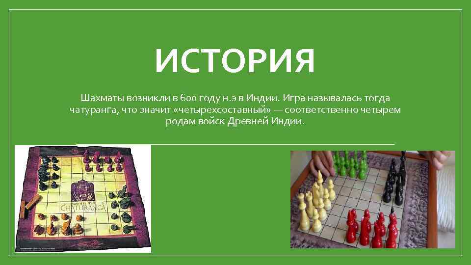 Презентация шахматы своя игра