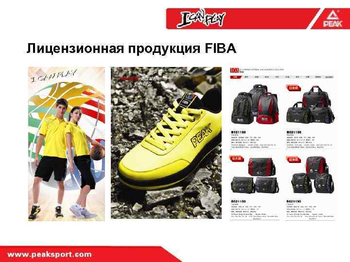 Лицензионная продукция FIBA 