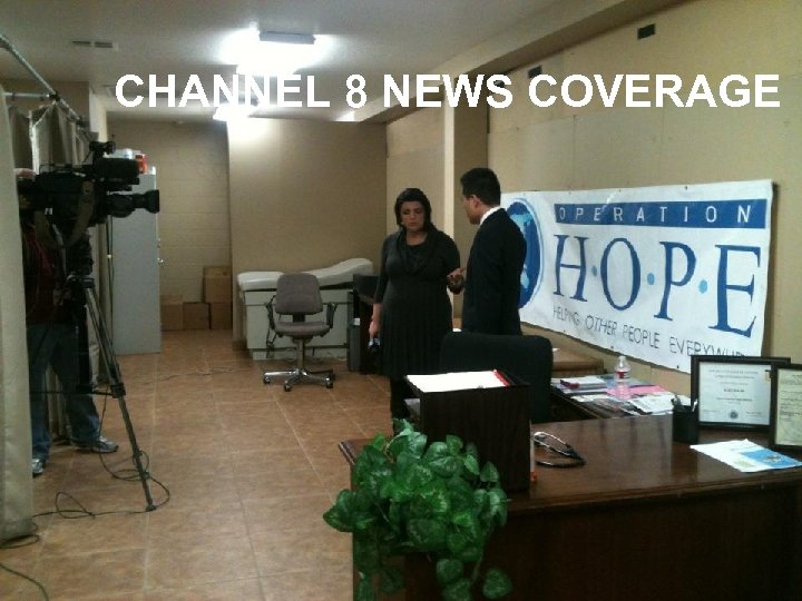 CHANNEL 8 NEWS COVERAGE 