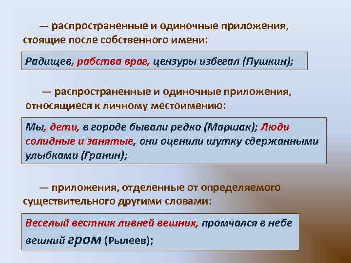 Стоящее приложение. Одиночные и распространенные приложения. Приложения стоящие после имени собственного. Одиночное и распространенное приложение. Распространенные приложения стоящие после определяемого слова.