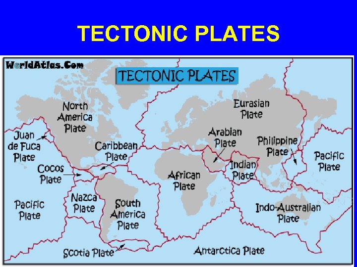 TECTONIC PLATES 