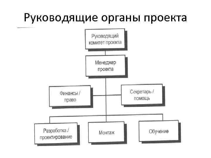 Руководящие органы проекта 