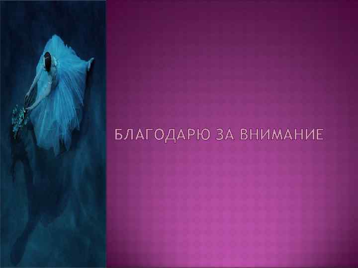 БЛАГОДАРЮ ЗА ВНИМАНИЕ 