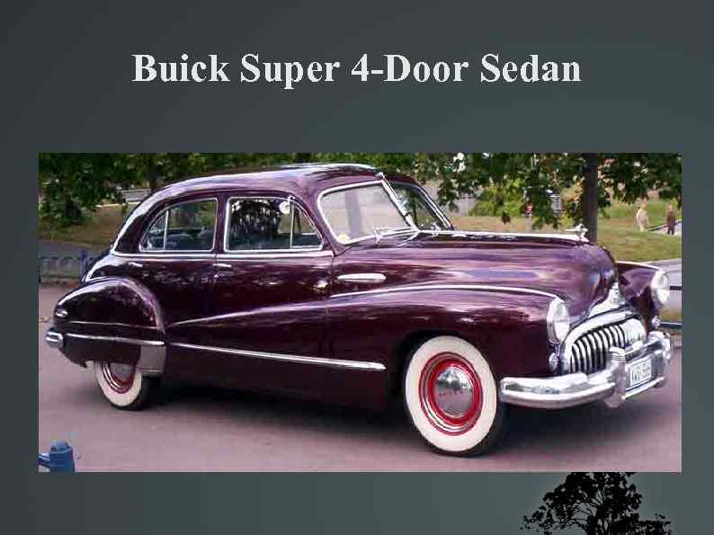 Buick Super 4 -Door Sedan 