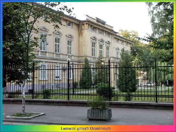 Lwowski gmach Ossolineum 