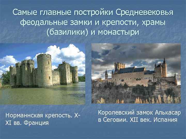 Историческое и культурное наследие средневековья презентация