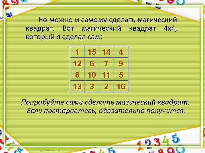 Как решать магический квадрат 3 на 3. Магический квадрат 4x4. Магический квадрат 4. Магический квадрат 4 порядка. Задания на составление магических квадратов.