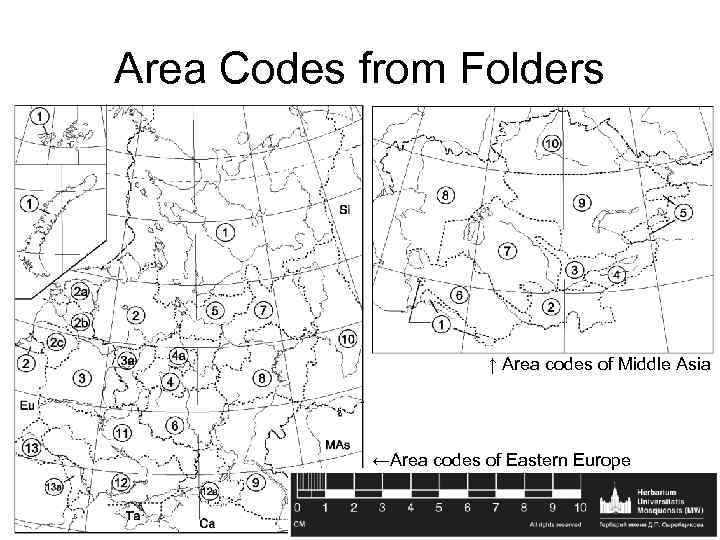 Area Codes from Folders ↑ Area codes of Middle Asia ←Area codes of Eastern