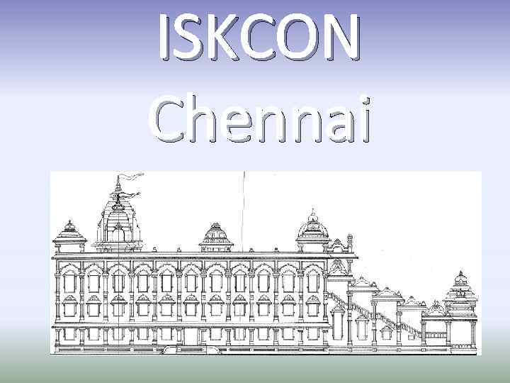 ISKCON Chennai 