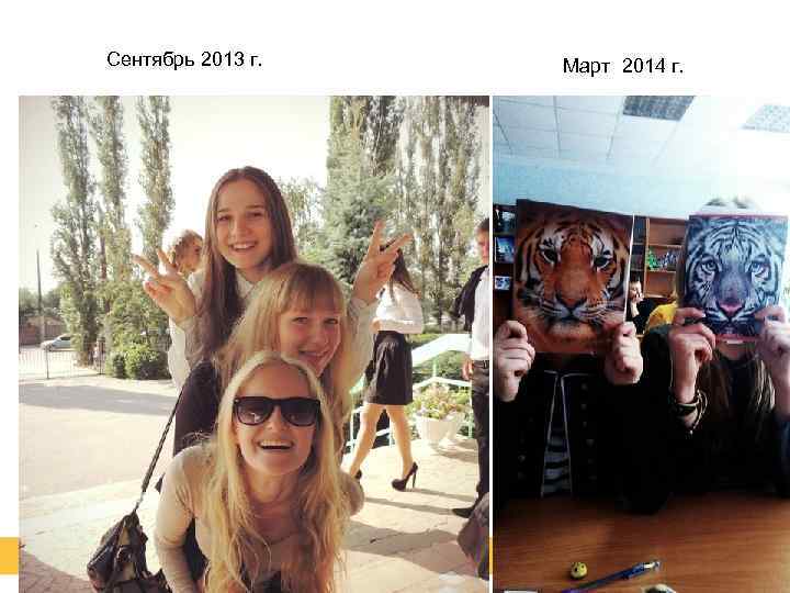 Сентябрь 2013 г. Март 2014 г. 