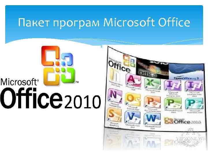 Пакет програм Microsoft Office 