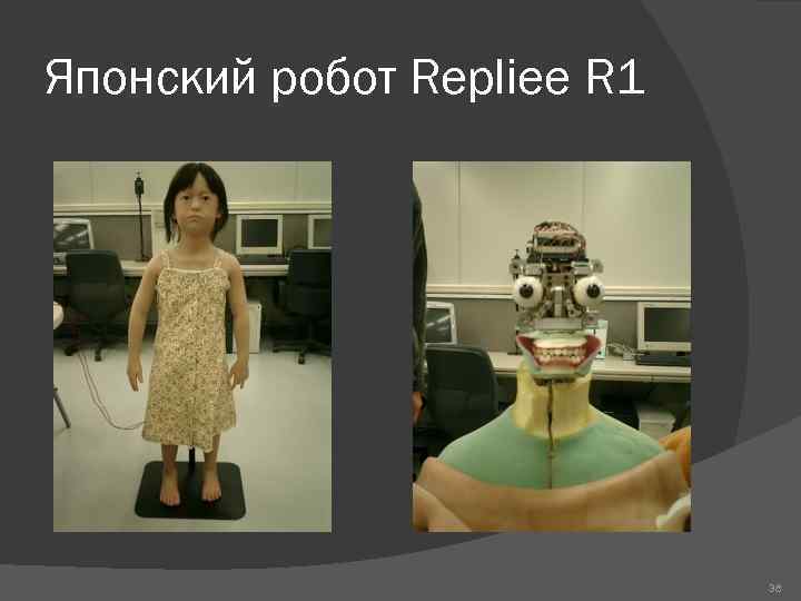 Японский робот Repliee R 1 38 