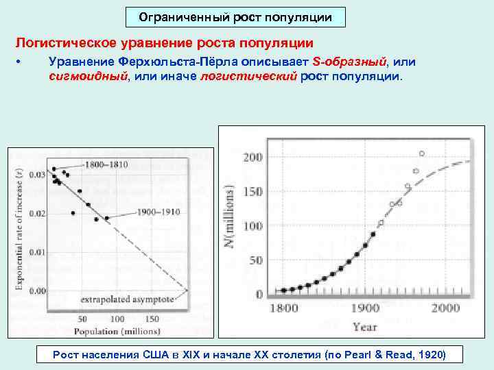 Рост популяции. Ограниченный рост модель Ферхюльста. Уравнение роста популяции. Логистическое уравнение популяции. Ограниченный рост. Уравнение Ферхюльста.