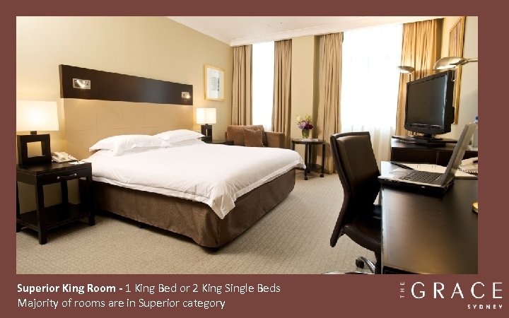 Superior King Room - 1 King Bed or 2 King Single Beds Majority of