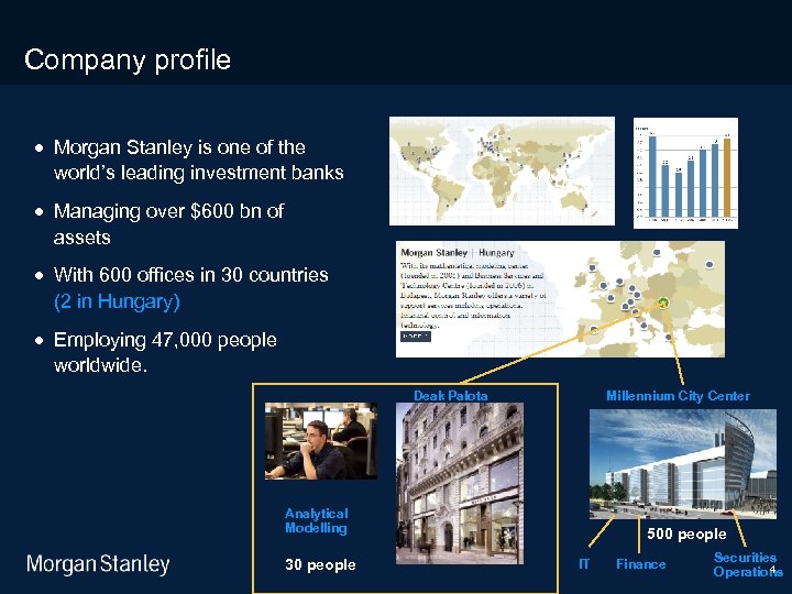 3/18/2018 Company profile · Morgan Stanley is one of the world’s leading investment banks