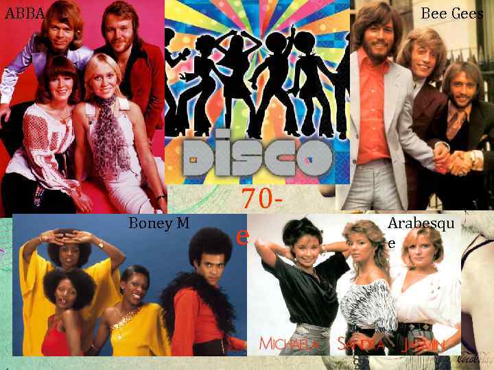 ABBA Bee Gееs Boney M 70 е Arabesqu e 