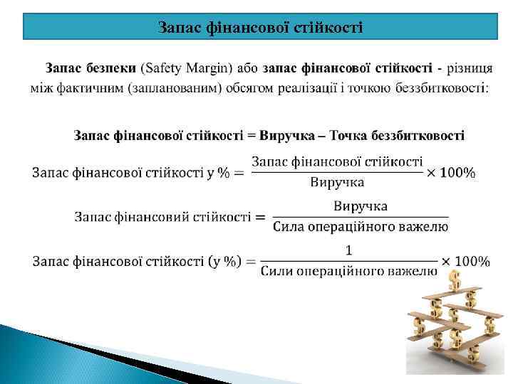 Запас фінансової стійкості 