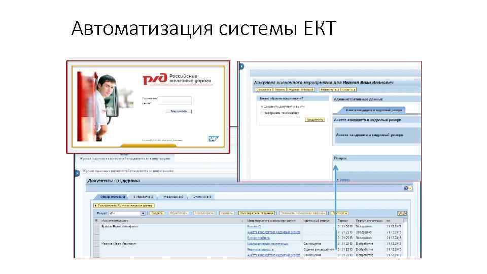 Автоматизация системы ЕКТ 