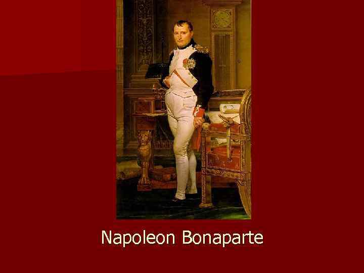 Napoleon Bonaparte 