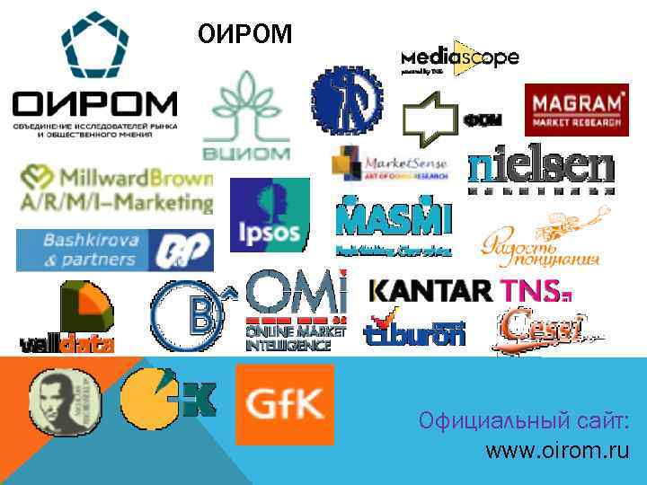 ОИРОМ Официальный сайт: www. oirom. ru 