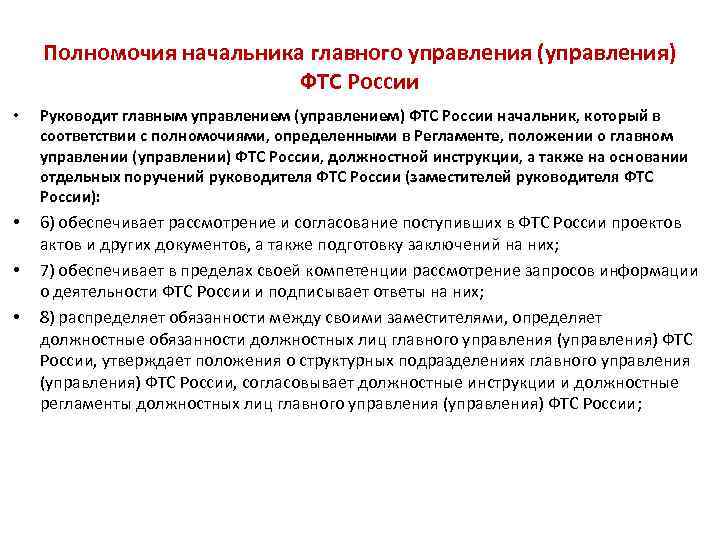 Полномочия руководителя. Полномочия руководителя ФТС России и его заместителей. Полномочия Федеральной таможенной службы. Таможенная служба РФ полномочия.