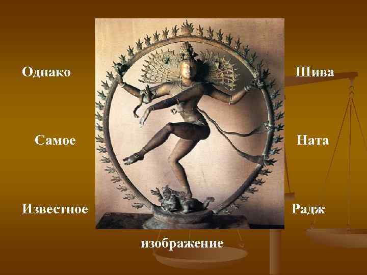 Однако Шива Самое Известное Ната . изображение Радж 