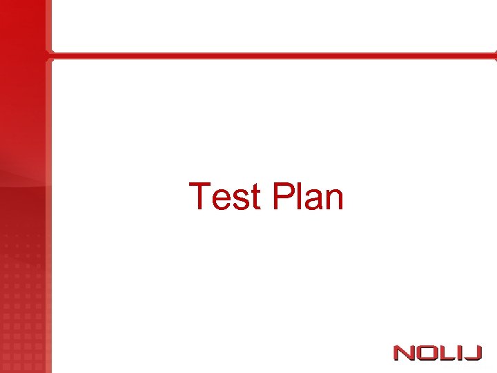 Test Plan 