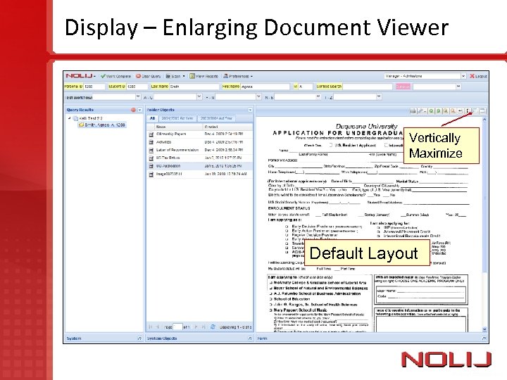 Display – Enlarging Document Viewer Vertically Maximize Default Layout 
