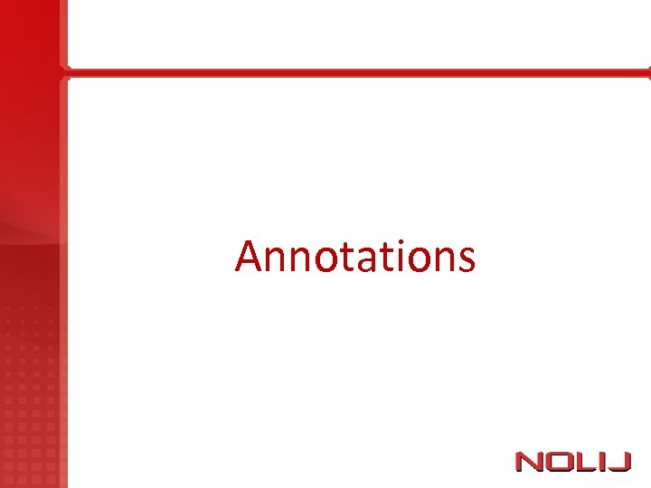 Annotations 