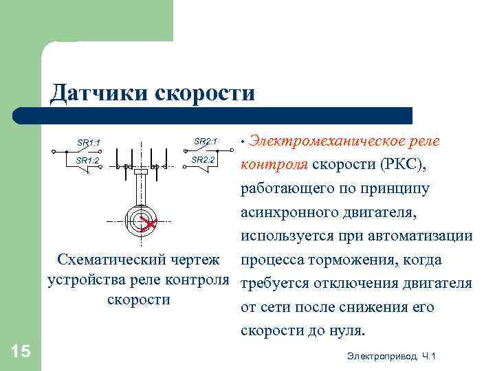 Реле контроля скорости это