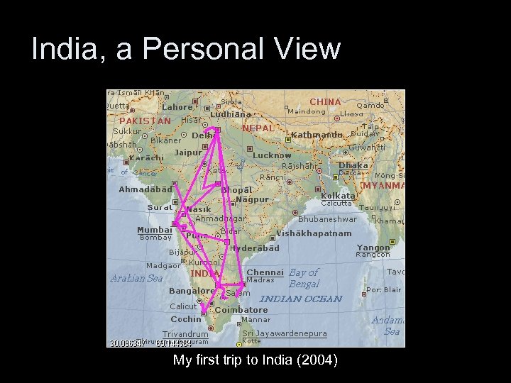 India, a Personal View My first trip to India (2004) 