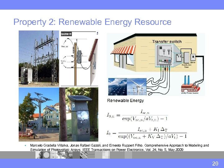 Property 2: Renewable Energy Resource § Marcelo Gradella Villalva, Jonas Rafael Gazoli, and Ernesto