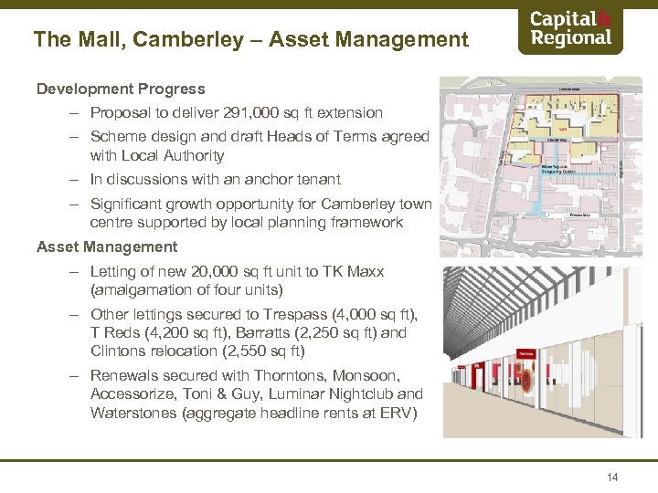 The Mall, Camberley – Asset Management Development Progress – Proposal to deliver 291, 000