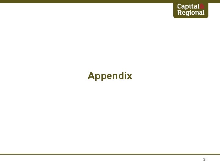 Appendix 31 