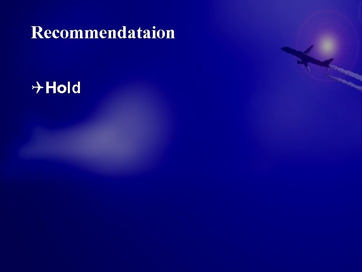 Recommendataion QHold 