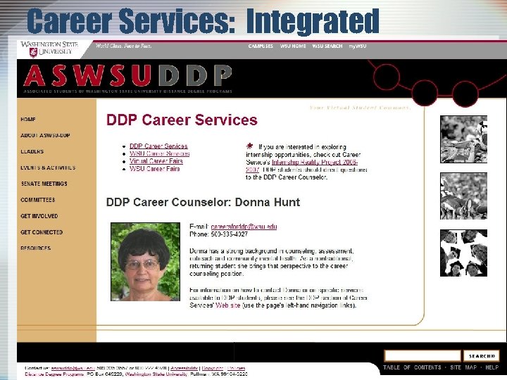 Career Services: Integrated 