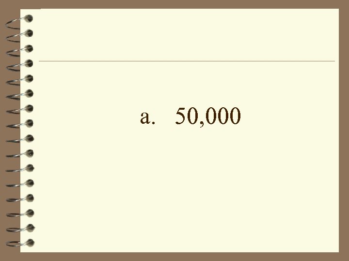 a. 50, 000 