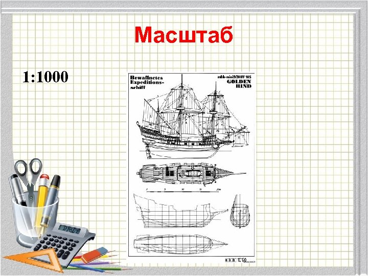 Масштаб 1: 1000 