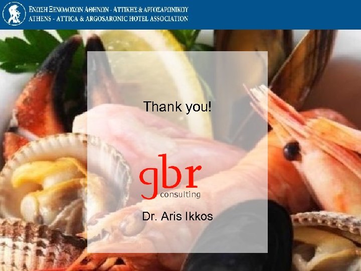 Thank you! consulting Dr. Aris Ikkos 