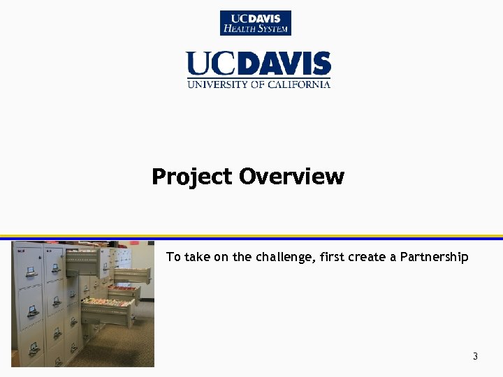 Project Overview To take on the challenge, first create a Partnership 3 