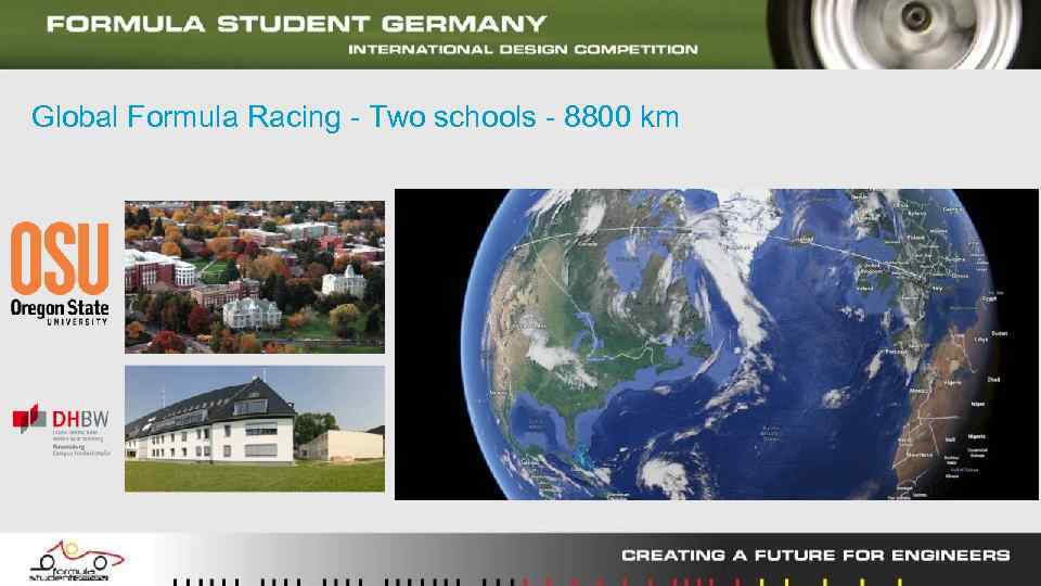 Global Formula Racing - Two schools - 8800 km 